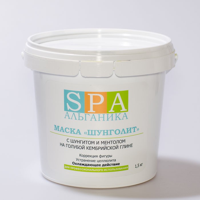 Маска «Шунголит» для черных минеральных обертываний SPA Альганика (1,5 кг)