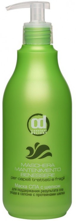 CD Маска СПА с шелком для поддержания результата спа ухода в салоне с протеинами шелка 500 мл