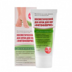 Део крем для ног Алфит "Фитофлорис", увлажнение (50 гр)