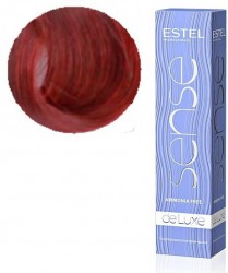 Sense De Luxe Крем-краска для волос, 6/5 Темно-русый красный, 60 мл, SE6/5